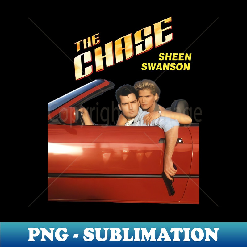 Flashback to the 90s The Chase - PNG Transparent Digital Download File for Sublimation