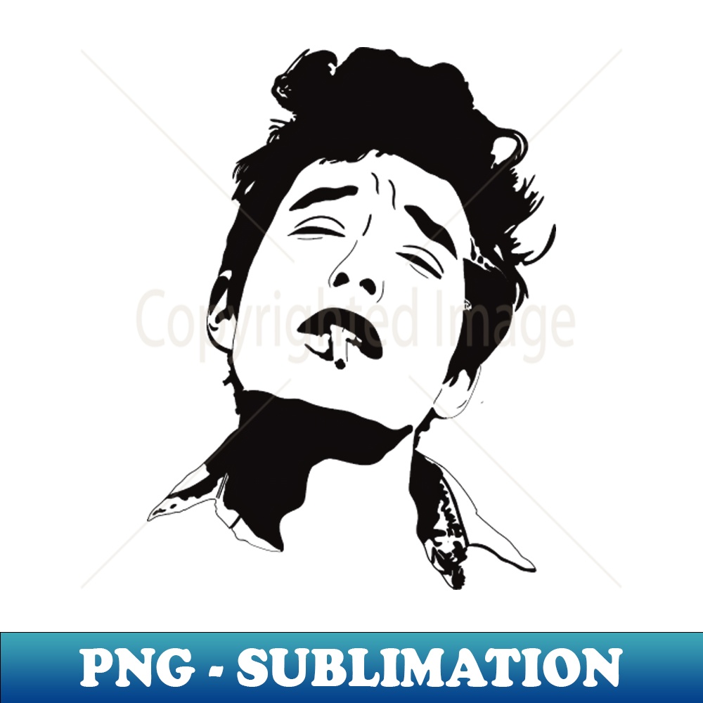 Bob Dylan Artwork Design - PNG Sublimation Digital Download