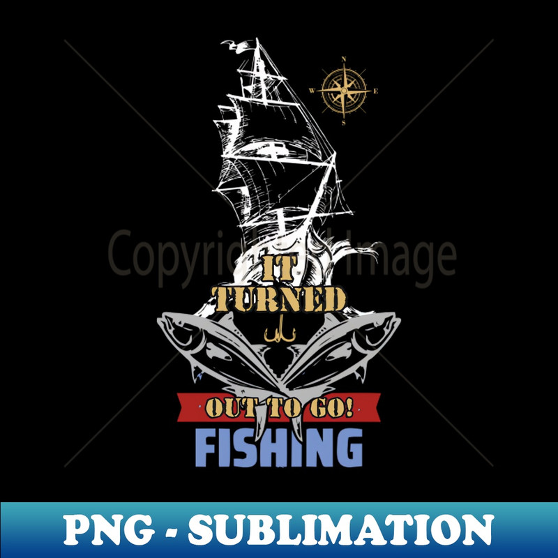 Fishing - Unique Sublimation PNG Download