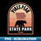 Pikes Peak State Park IA Bear - PNG Transparent Sublimation File