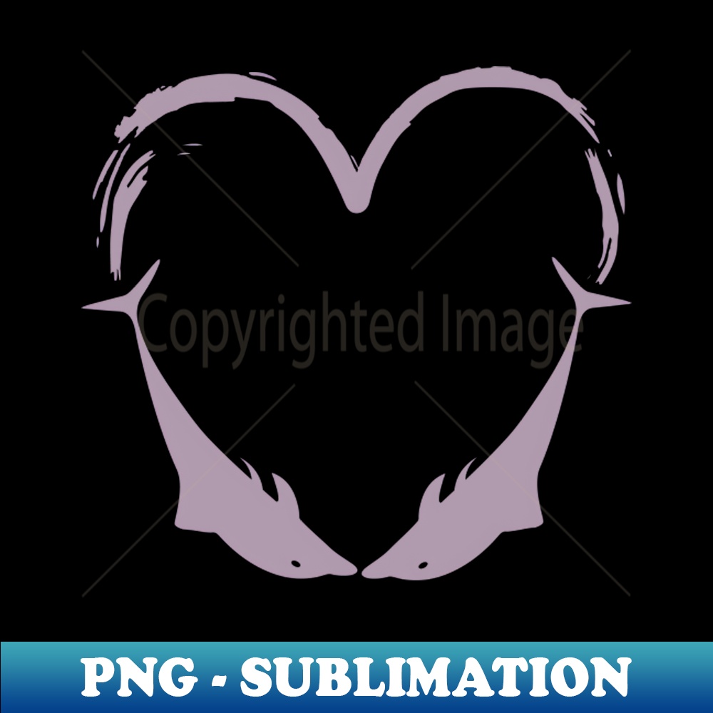 Dolphin design dolphins love - Signature Sublimation PNG File
