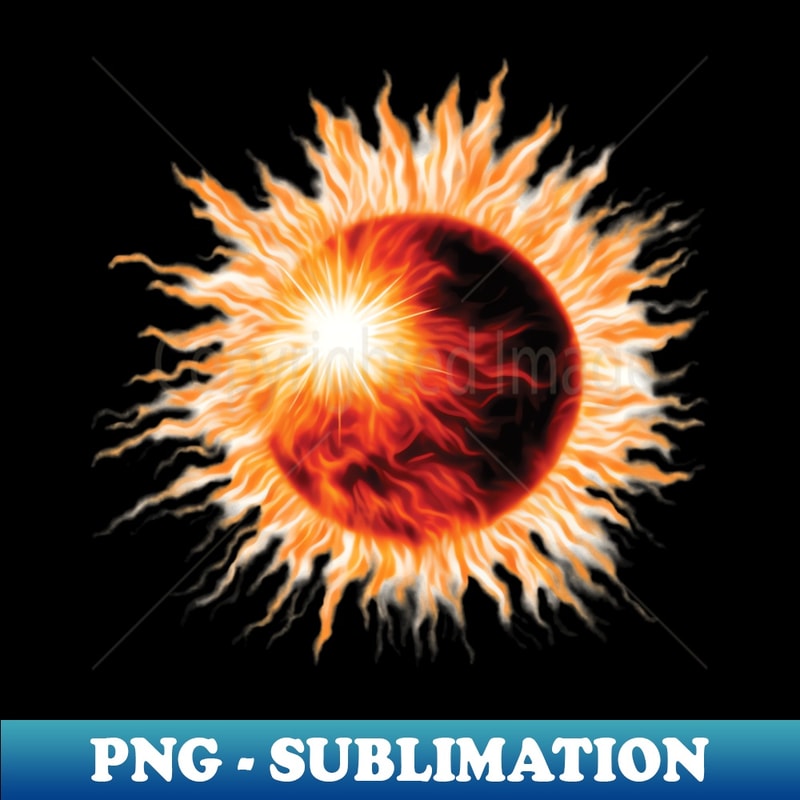 Sunspots and Solar Storm - Digital Sublimation Download File