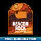 Beacon Rock State Park Washington - PNG Transparent Sublimation File