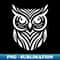 Minimalist Owl Abstract Art 1249.jpg