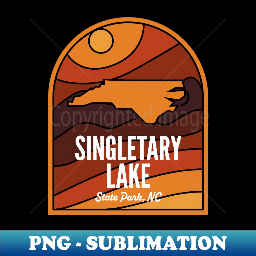 Singletary Lake State Park North Carolina - Exclusive Sublimation Digital File