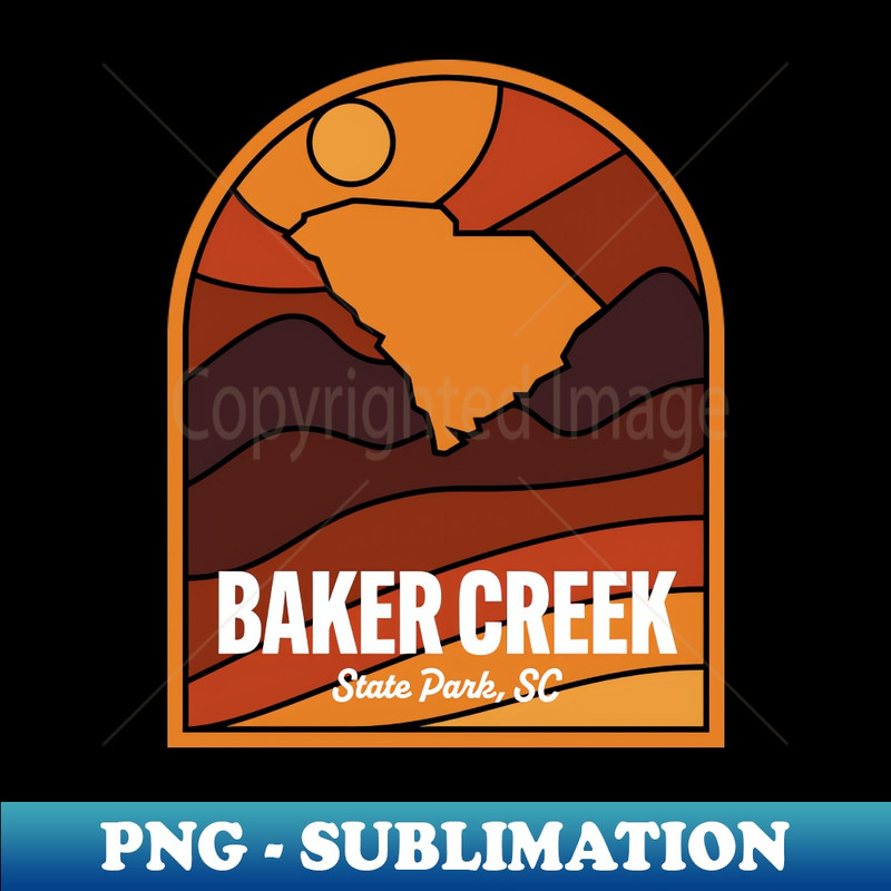 Baker Creek State Park South Carolina - Exclusive Sublimation Digital File