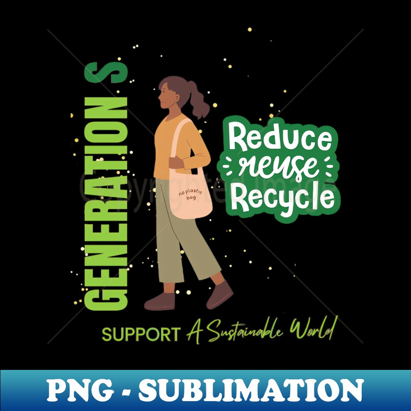 Generation S - PNG Transparent Digital Download File for Sublimation