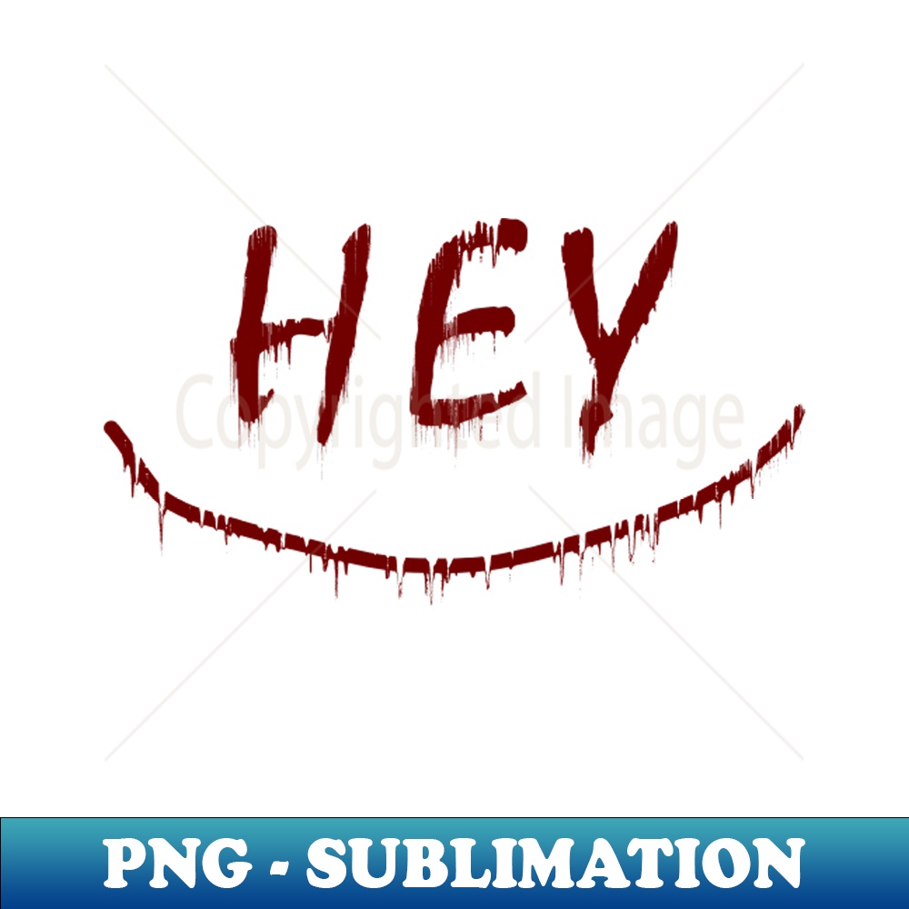 hey - Signature Sublimation PNG File