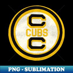defunct cape cod cubs hockey team - artistic sublimation digital file