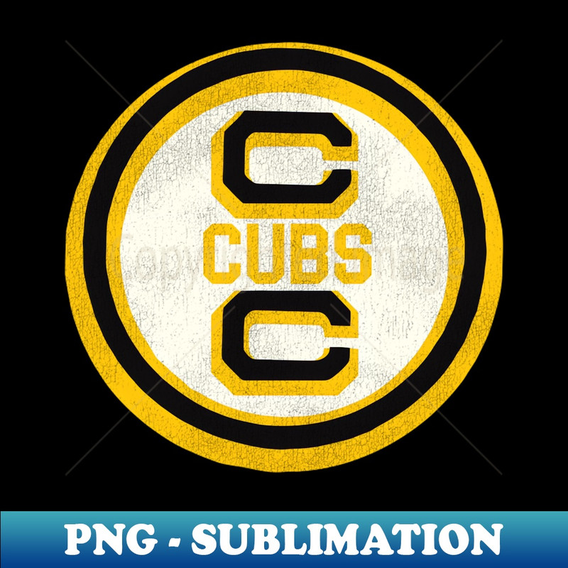 Defunct Cape Cod Cubs Hockey Team - Artistic Sublimation Digital File