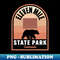 Eleven Mile State Park CO Bear - Sublimation-Ready PNG File