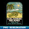 Caladesi Island State Park FL Vintage Travel - Unique Sublimation PNG Download