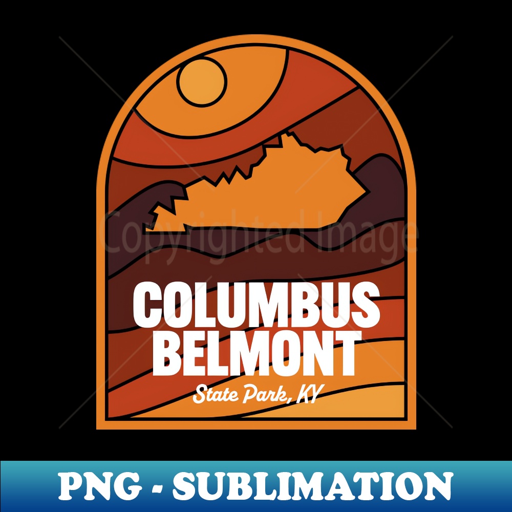 Columbus Belmont State Park Kentucky - Instant Sublimation Digital Download