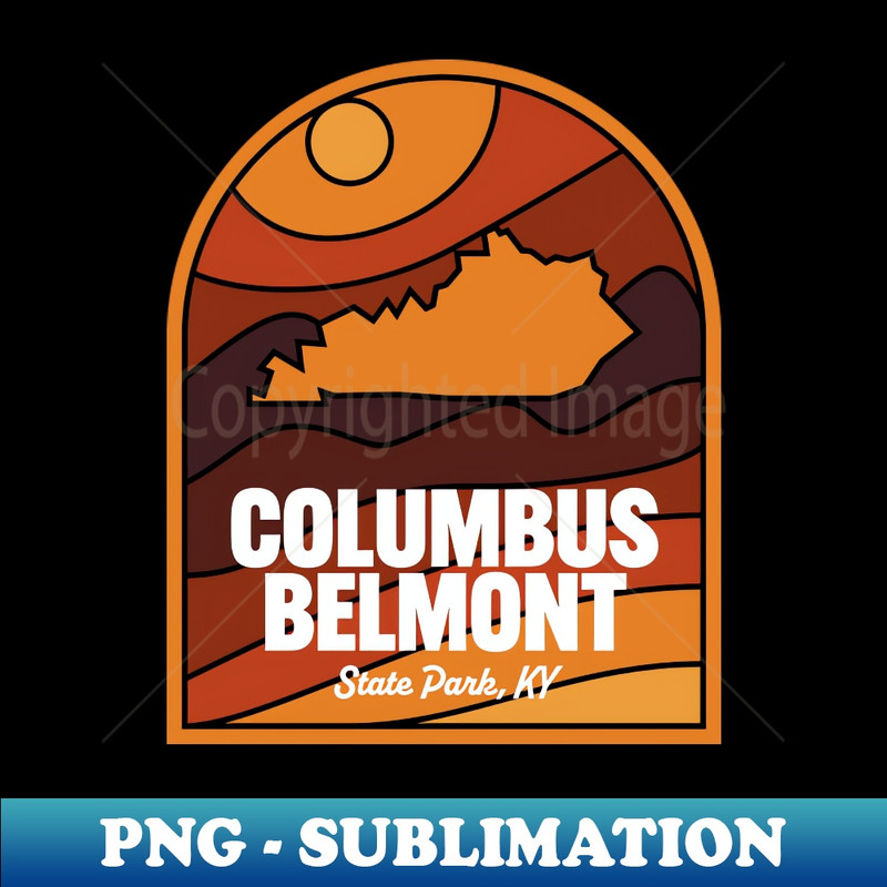 Columbus Belmont State Park Kentucky - Instant Sublimation Digital Download