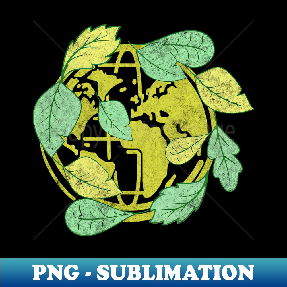 Earth Day - Vintage Sublimation PNG Download