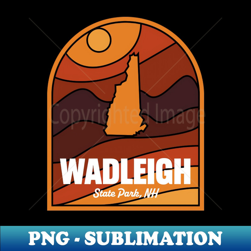 Wadleigh State Park New Hampshire - Digital Sublimation Download File