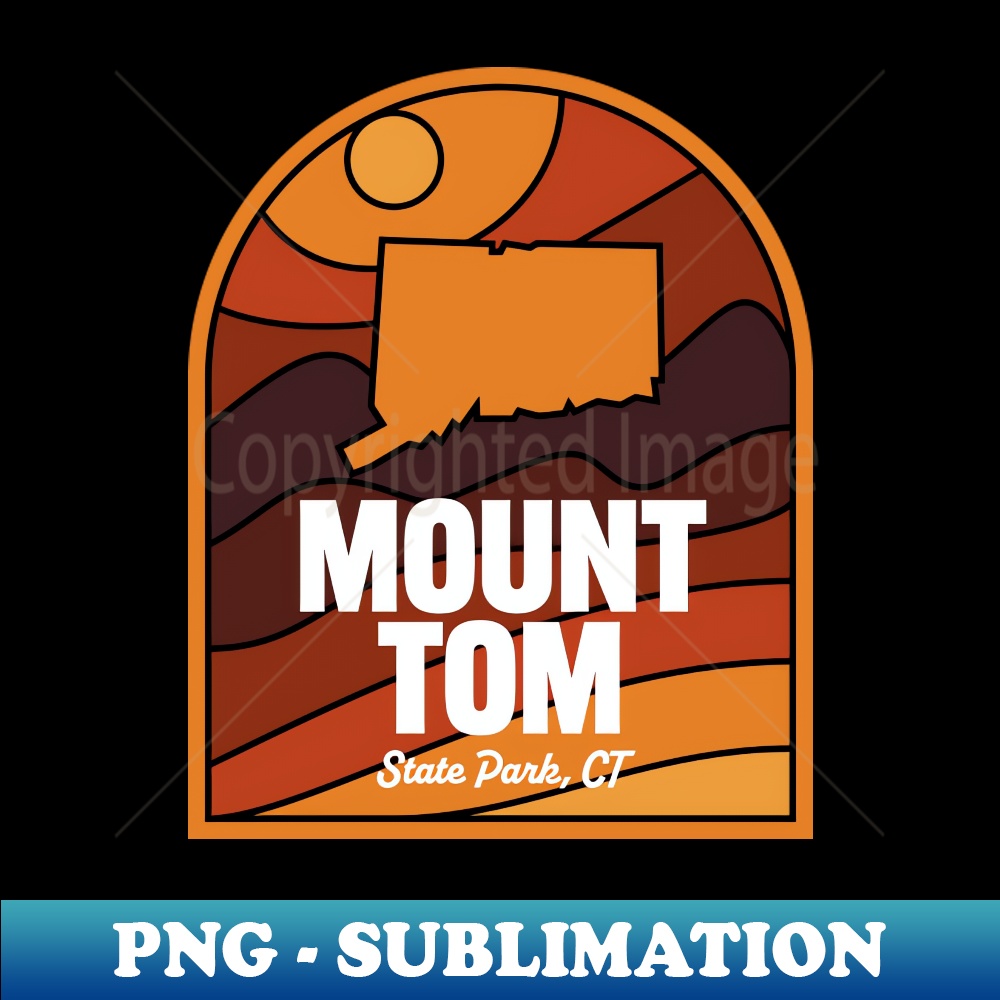 Mount Tom State Park Connecticut - Special Edition Sublimation PNG File