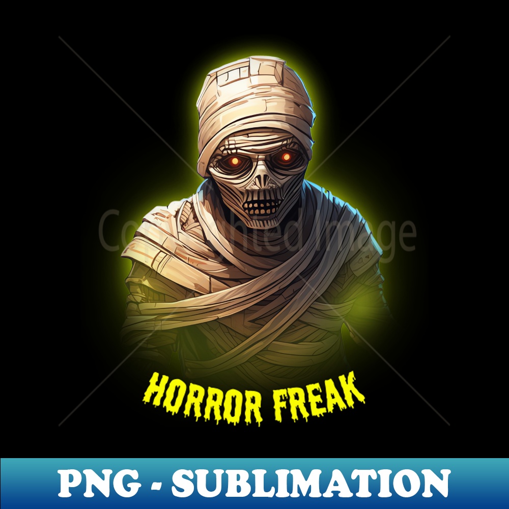 Mummy Horror Freak - Unique Print Sublimation PNG
