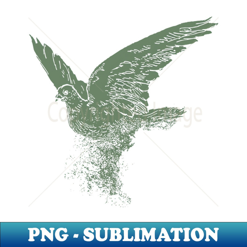 white dove of peace dispersion - Handcrafted Sublimation File