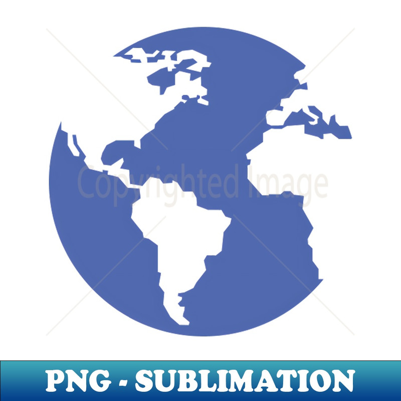 Earth blue planet - Specialty Sublimation PNG Download