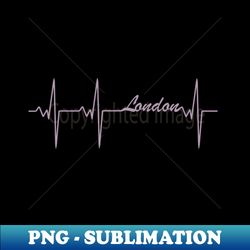 heartbeat london - ready to print t-shirt png