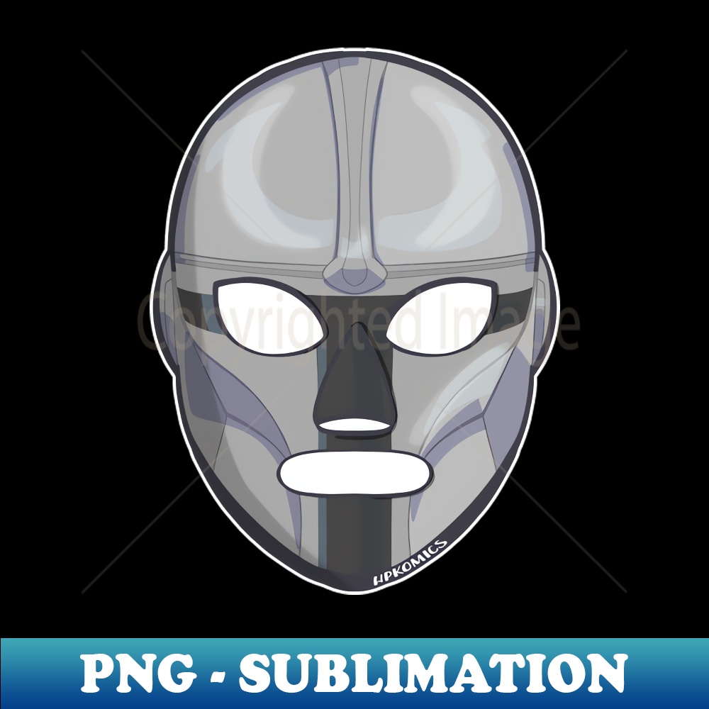 Space Wanderer Lucha Mask - High Resolution Print Sublimation File