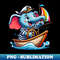 Elephant Sailor Sailing Boat Success - Original Sublimation Digital Download