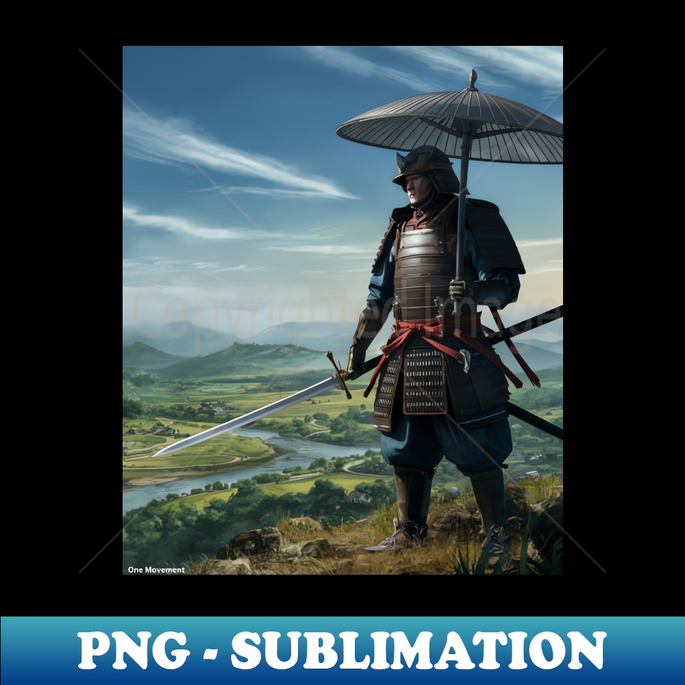 samurai - High Definition Sublimation PNG