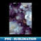 Dreamy purple clouds - Craft Ready Sublimation PNG