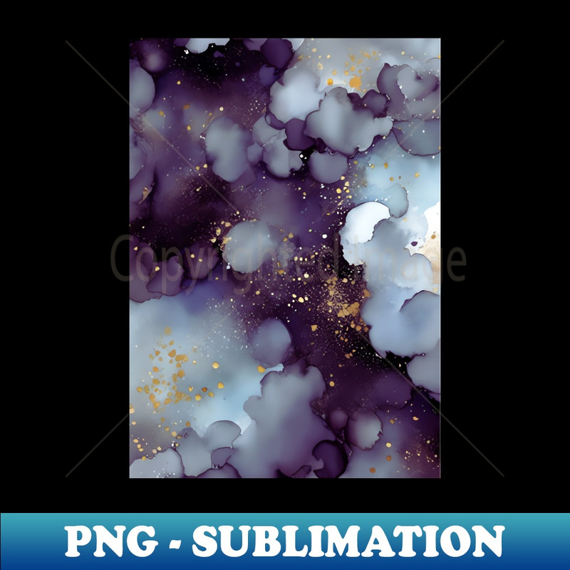 Dreamy purple clouds - Craft Ready Sublimation PNG