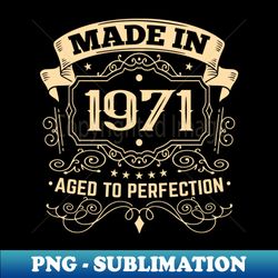 made in 1971 50th birthday funny - printable sublimation png