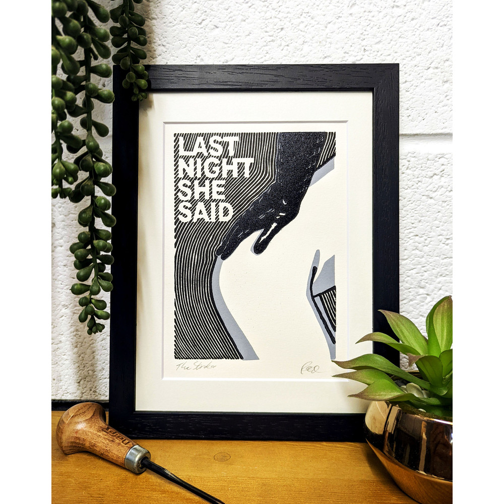 The Strokes- Original Lino Print.jpg