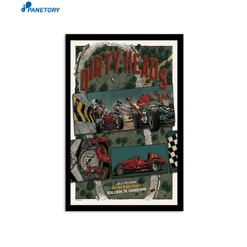 Dirty Heads Tour Raleigh July 27 2023 Poster.jpg