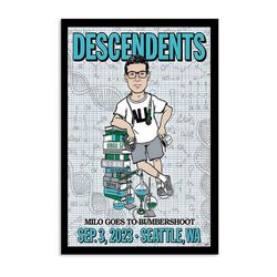 descendents seattle wa september 3 2023 poster