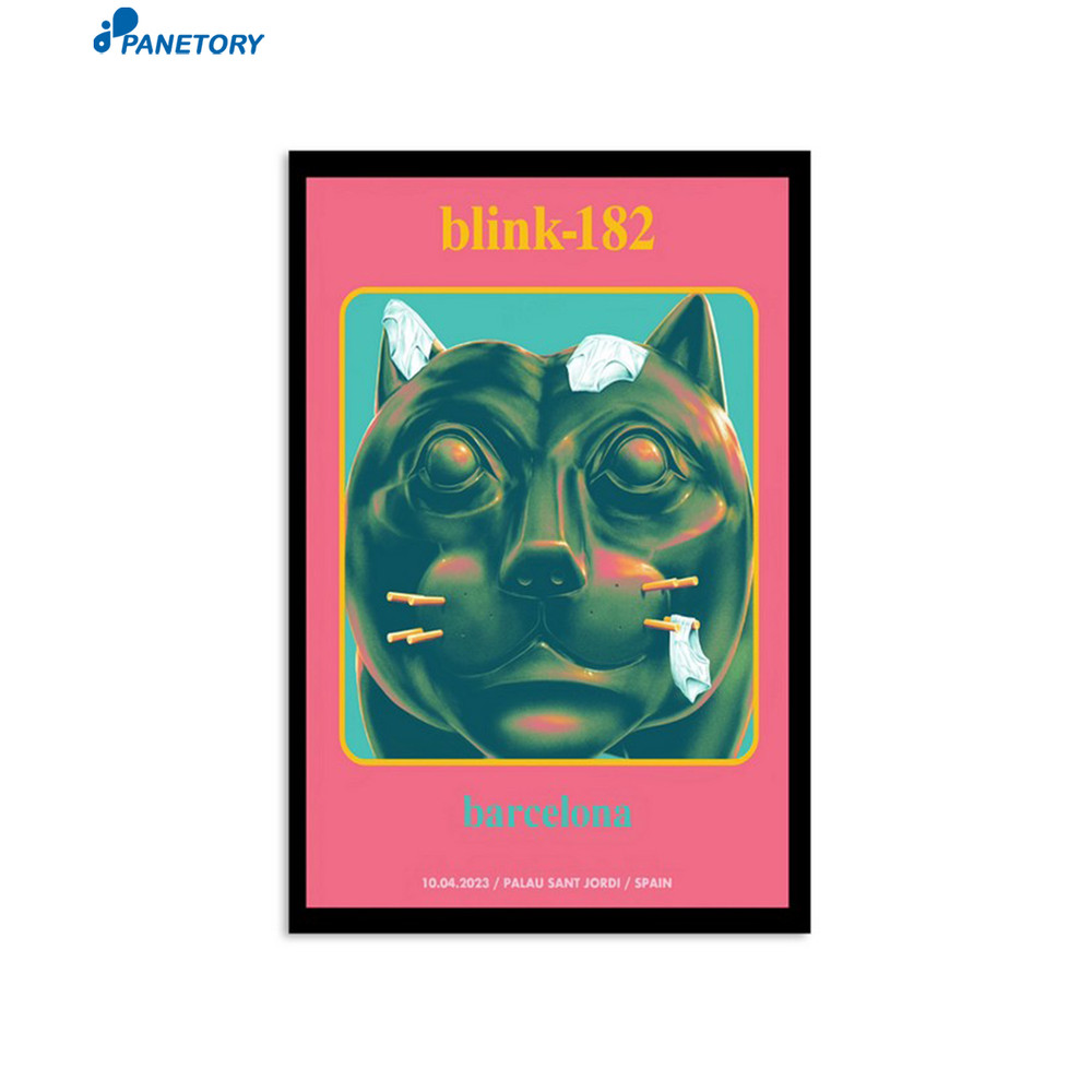 Blink-182 Show Barcelona Spain Oct 4 2023 Poster.jpg