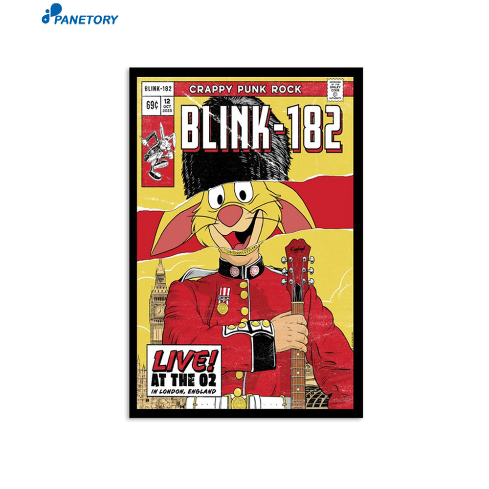 Blink-182 London O2 Arena Event Oct 12 2023 Poster.jpg