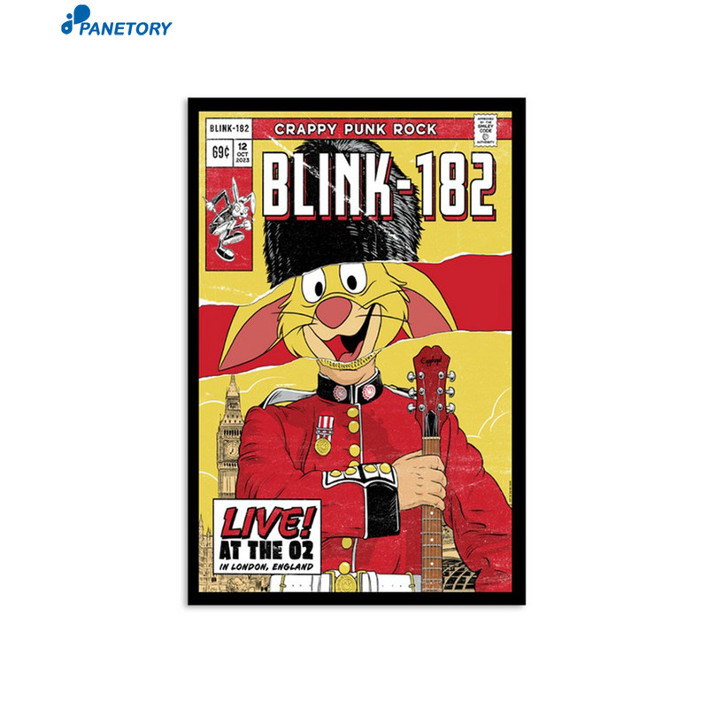 Blink-182 London O2 Arena Event Oct 12 2023 Poster.jpg