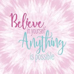 believe in yourself poster print by jace grey (24 x 36)