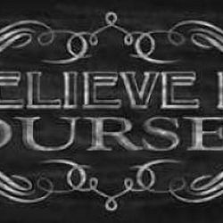 believe in yourself poster print by n harbick (8 x 24)
