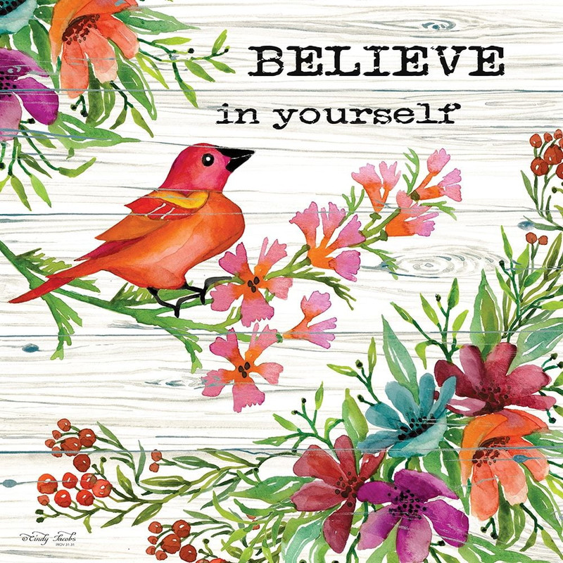 Believe in Yourself Poster Print by Cindy Jacobs (24 x 24).jpg
