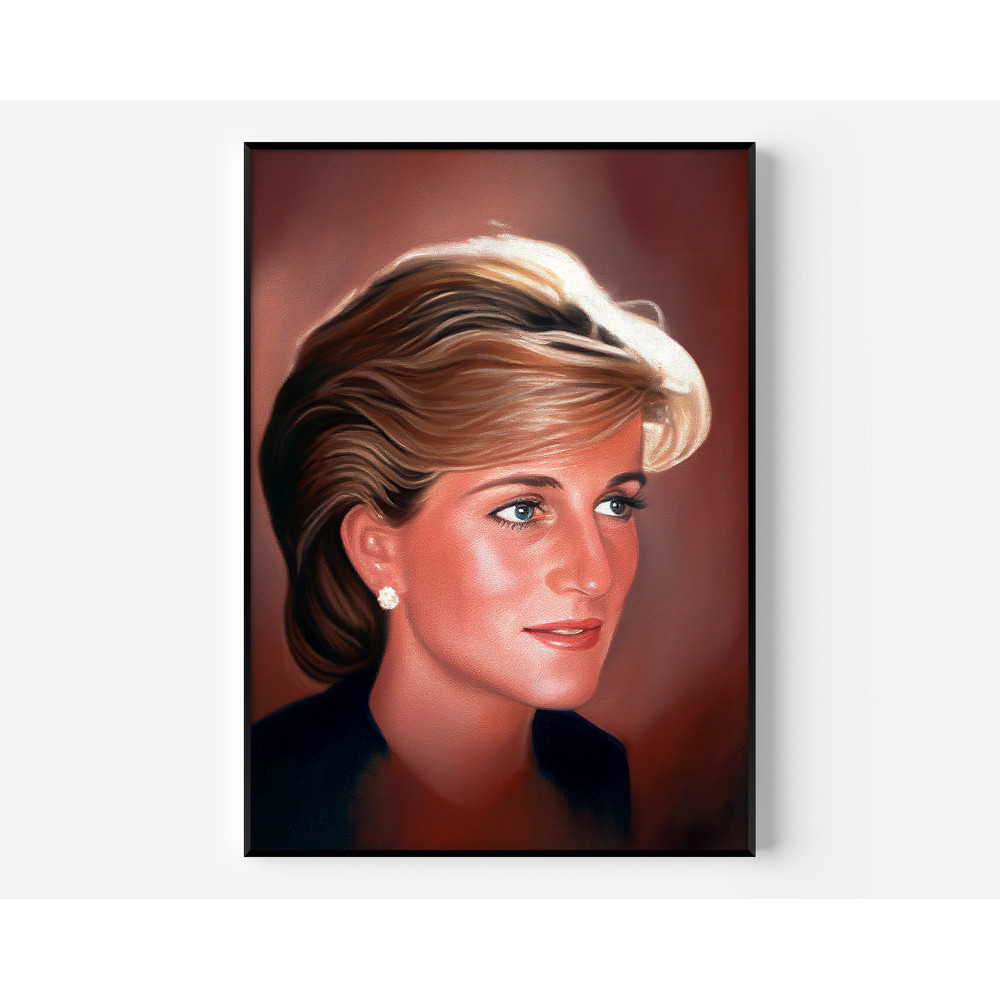Diana Wall Art Princess Print Famous Oil Painting Women Portrait Painting Vintage Oil Portrait Famous Poster of Femininity.jpg