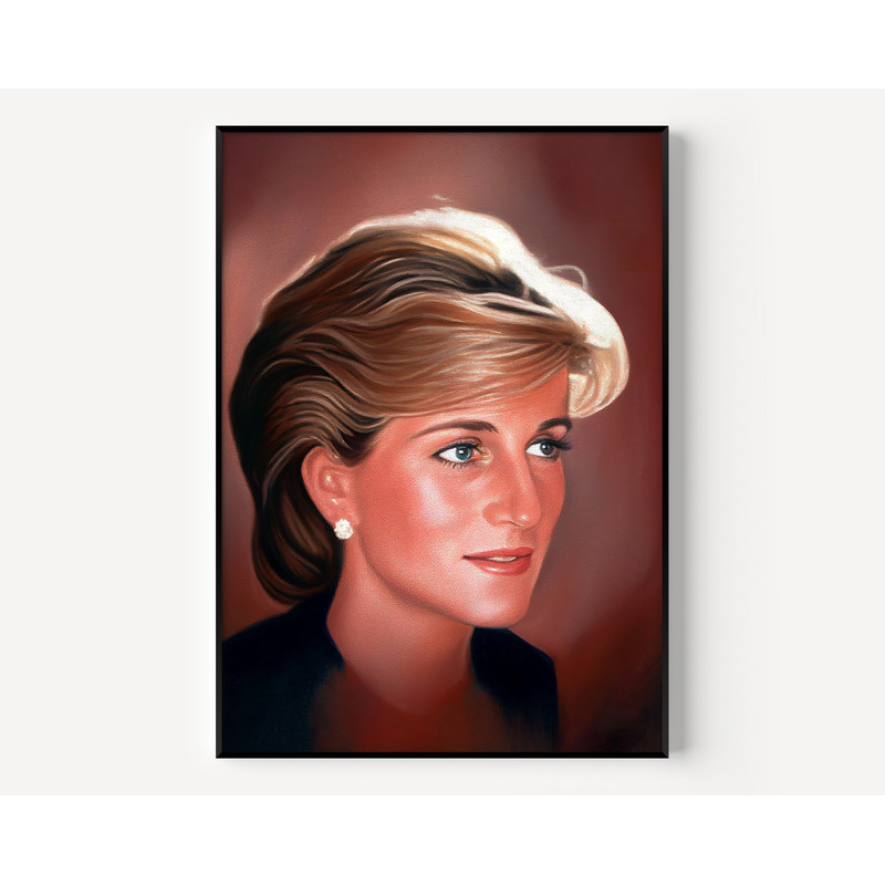 Diana Wall Art Princess Print Famous Oil Painting Women Portrait Painting Vintage Oil Portrait Famous Poster of Femininity.jpg