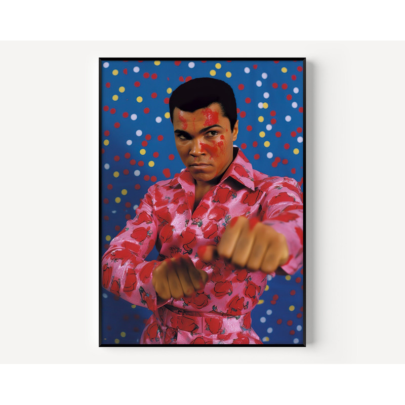 Muhammad Wall Art Ali Print Famous Photography Man Painting Vintage Photograph Portrait of Famous Colorful Poster of Man-3.jpg