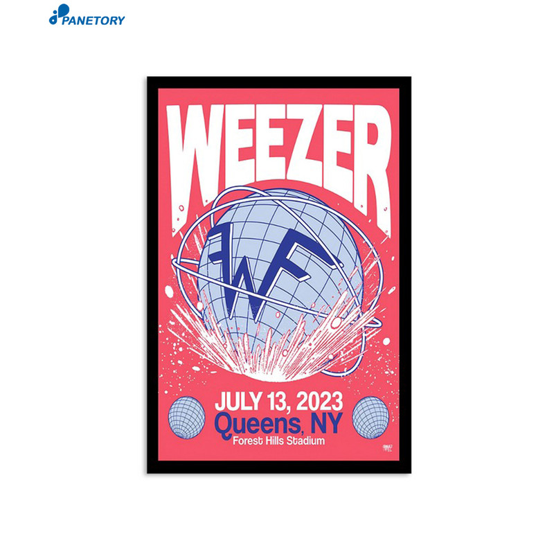 Weezer Queens Ny July 13 2023 Poster.jpg