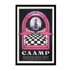 caamp toronto on august 02 2023 poster