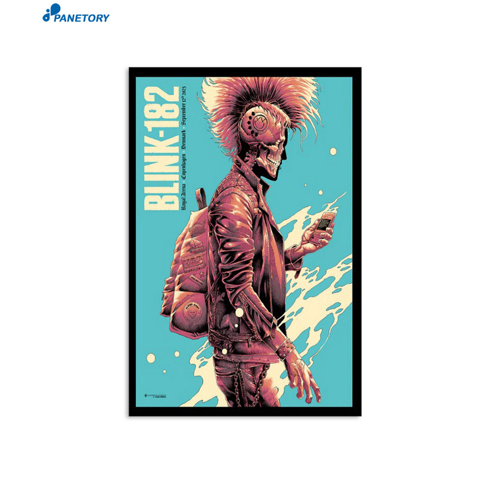 Blink-182 Copenhage Denmark 2023 Poster.jpg