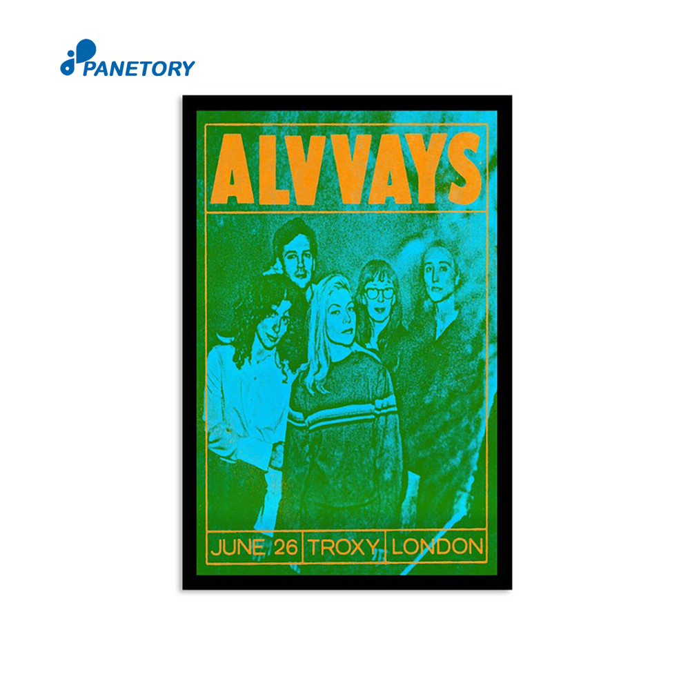 Alvvays Troxy London June 26 2024 Poster.jpg