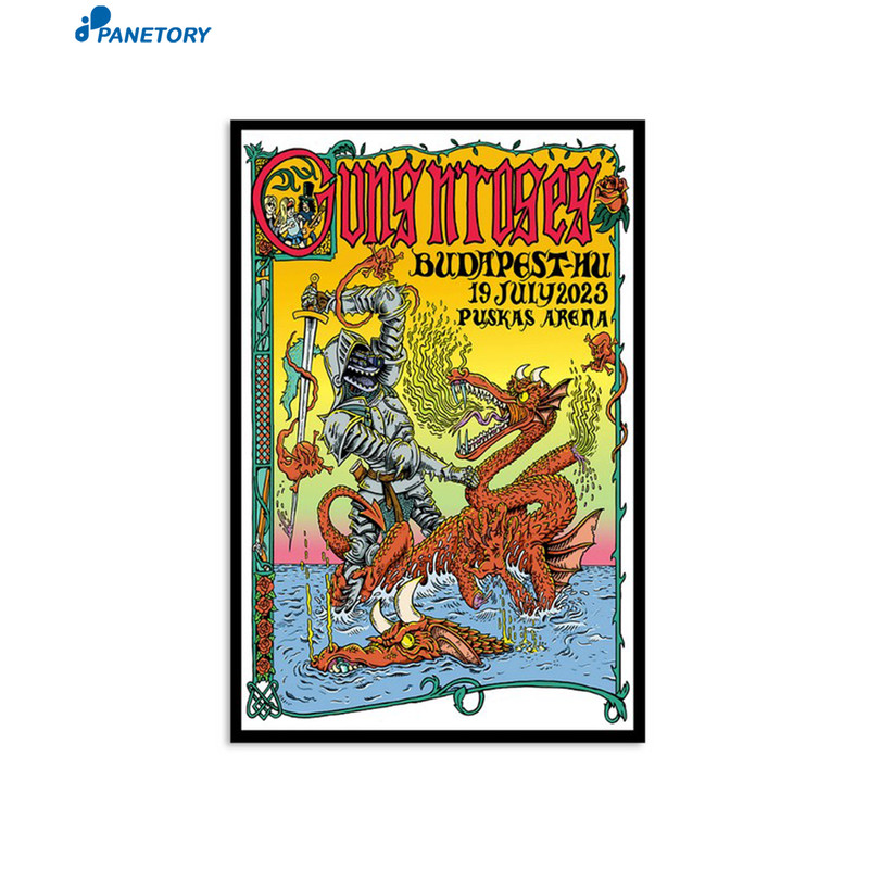 Guns N' Roses Budapest July 19 2023 Poster.jpg