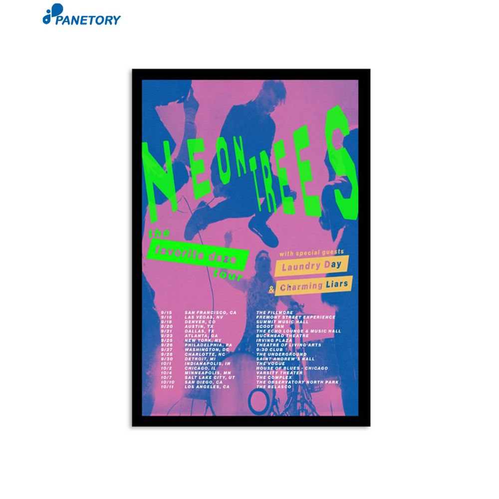 Neon Trees The Favorite Daze Tour 2023 Poster.jpg