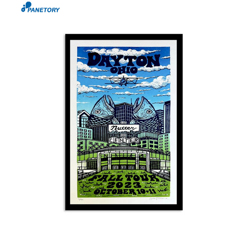 Phish Tour Dayton Ohio October 10 2023 Poster.jpg
